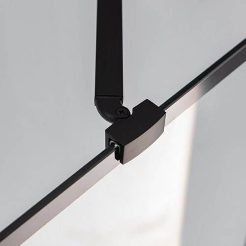 Czarna prostokątna kabina prysznicowa 120x90 drzwi uchylne BS03C