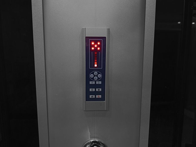 Prostokątna kabina z hydromasażem 170x90 cm MO-0611