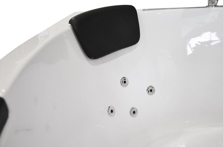 Wanna z hydromasażem narożna 157x157 cm MO-10632HC XL