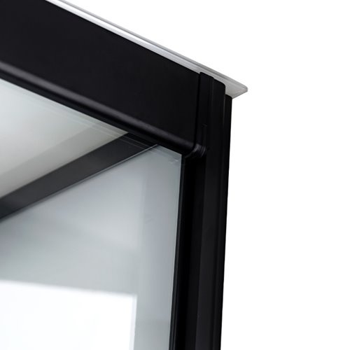 Kabina prysznicowa półokrągła zabudowana jasny środek 90x90 Clara