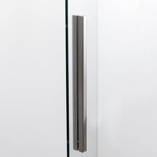 Ścianka prysznicowa rozsuwana szkło 8 mm szerokość 130 cm ASTRA-CH-A-130