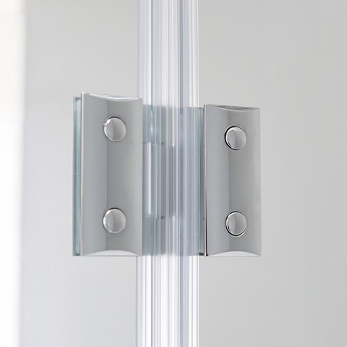 Kabina prysznicowa półokrągła 90x90 drzwi uchylne KZ92B