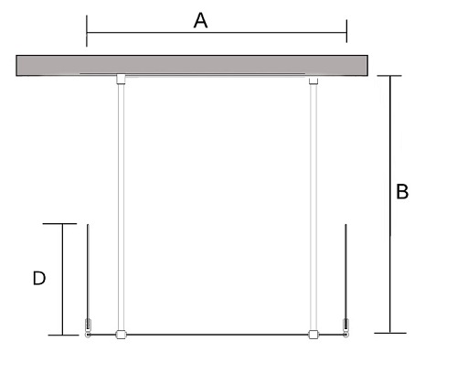 Ścianka prysznicowa 120 cm + 2 x ścianka boczna 30 cm BK254T12