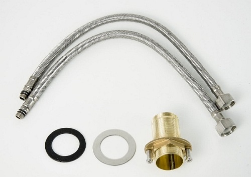 Czarna bateria bidetowa CMB3023BL Ango Corsan