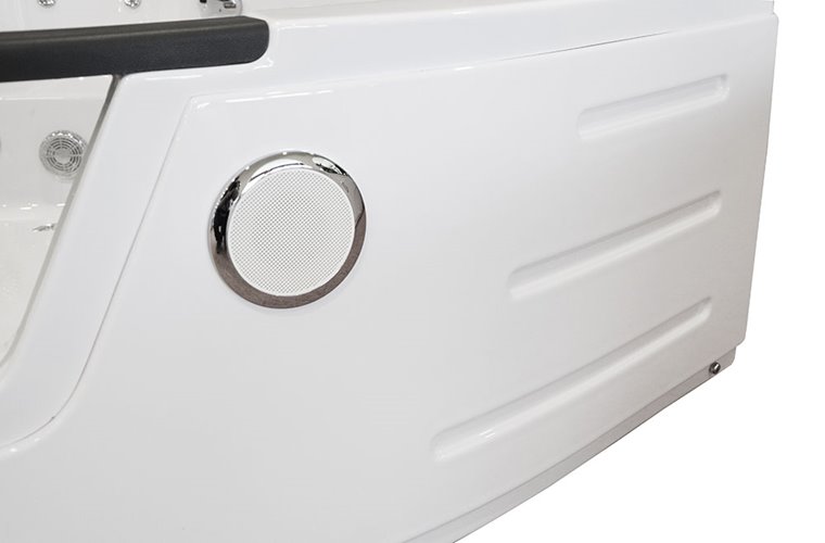 Wanna z hydromasażem narożna Turbo+ 152x152 cm MO-10632T+