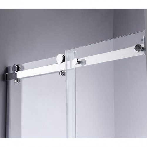 Drzwi prysznicowe do wnęki 105-110 cm rozsuwane SH03C szkło 8 mm