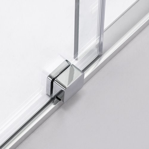 Kabina prysznicowa kwadratowa drzwi rozsuwane narożna szkło 8 mm 90x90 cm ASTRA-CH-A-90+B90+E