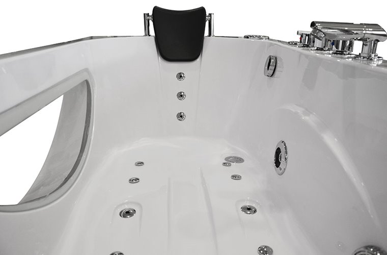 Wanna z hydromasażem spa prostokątna Turbo+ 168x86 cm MO-1633