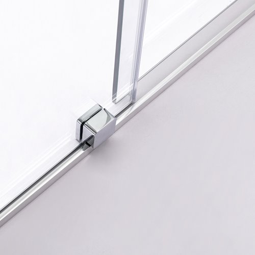 Ścianka prysznicowa rozsuwana szkło 8 mm szerokość 100 cm ASTRA-CH-A-100