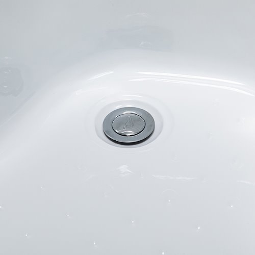 Kabina prysznicowa na głębokim brodziku szkło mrożone 90x90 Maja Hydrosan