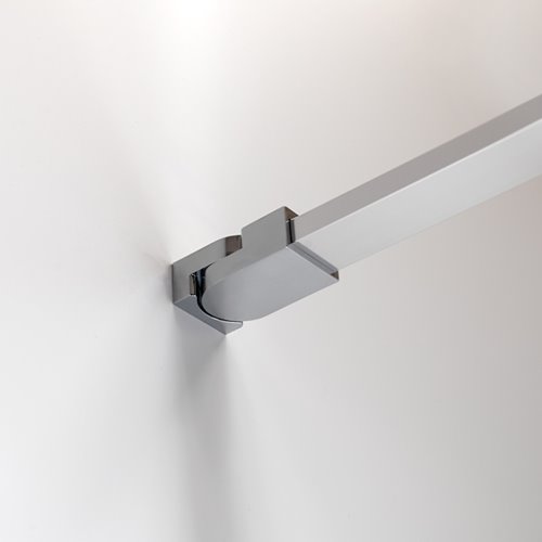 Ścianka prysznicowa rozsuwana szkło 8 mm szerokość 130 cm ASTRA-CH-A-130