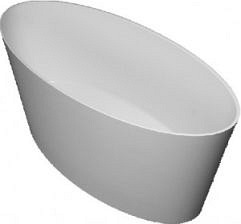 Wanna wolnostojąca z lanego marmuru, Marble+ Roma 159 BP