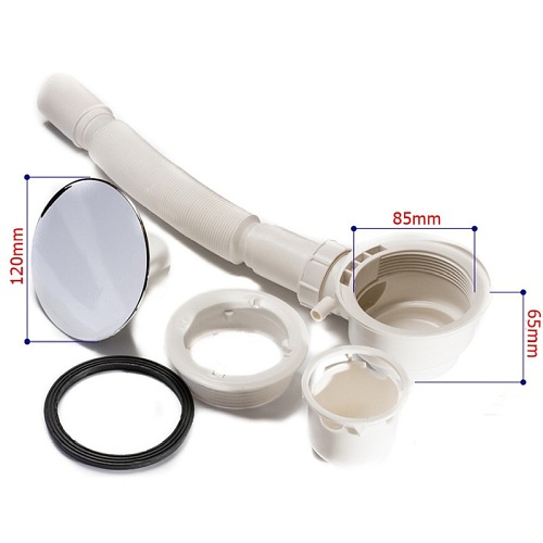 Czarny brodzik prysznicowy prostokątny 110x80 Hydrosan