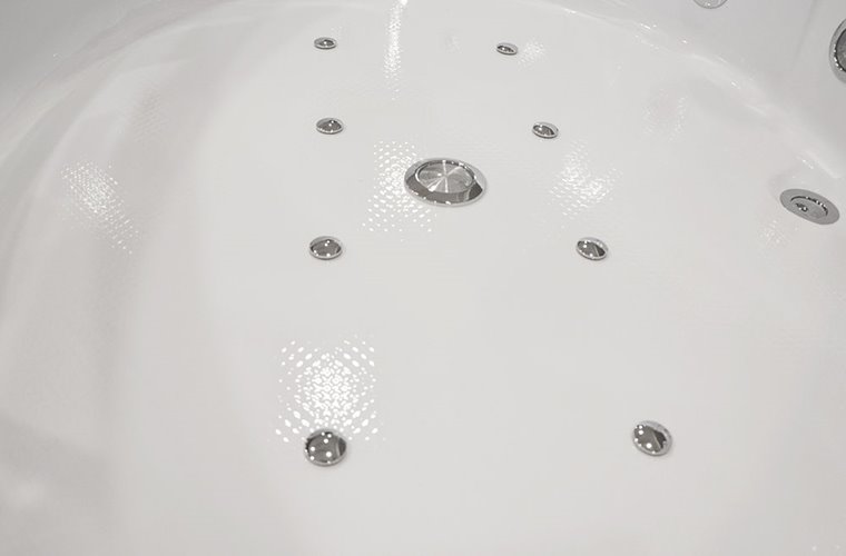 Wanna z hydromasażem narożna Turbo+ 157x157 cm MO-10632T+ XL