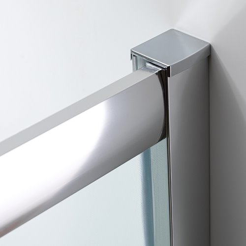 Kabina prysznicowa na głębokim brodziku szkło mrożone 90x90 Maja Hydrosan