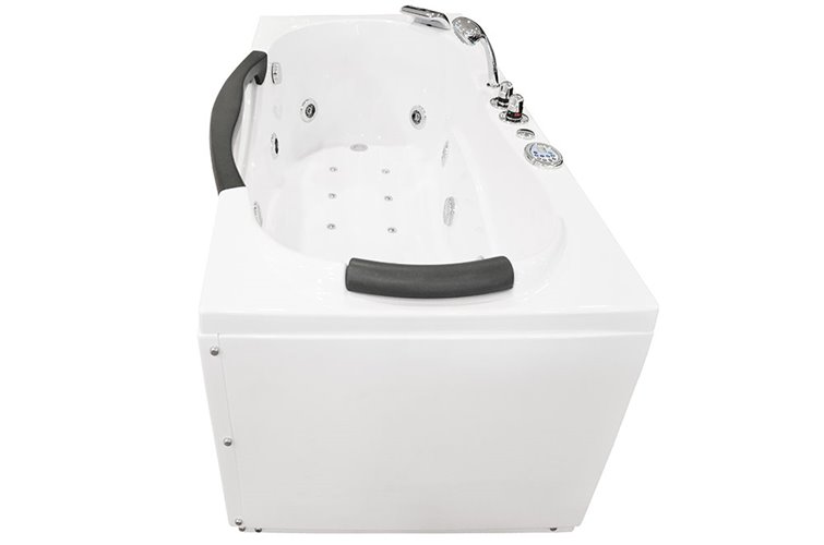 Przyścienna wanna hydromasażowa 180x88 cm MO-1002 Turbo+