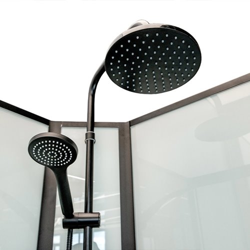 Kabina prysznicowa półokrągła zabudowana 100x100 Puerto