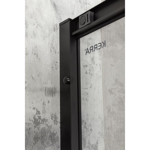 Kabina prysznicowa jednoskrzydłowa półokrągła 90x90x195 cm RPS Solid Kerra