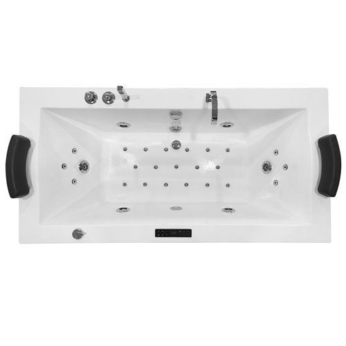 Wanna z hydromasażem spa prostokątna Turbo 180x92 cm MO-1658