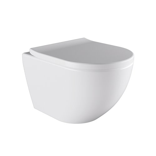 Zestaw podtynkowy stelaż GEBERIT DUOFIX + miska NERO-WH-02 + przycisk DELTA 30 biały