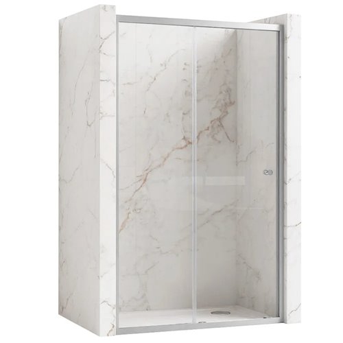 Drzwi prysznicowe rozsuwane chrom 110 cm Primo Slide Rea