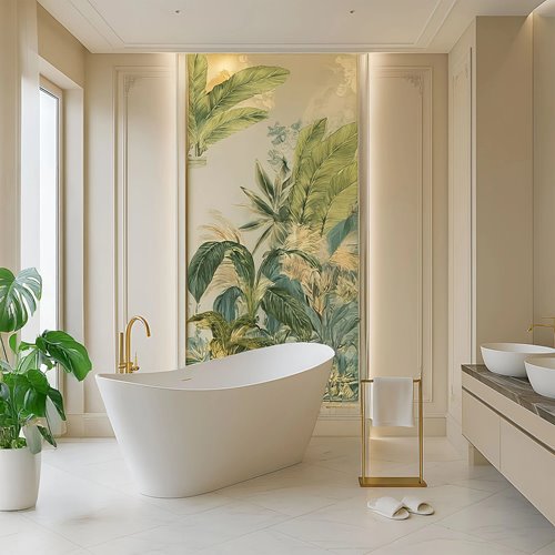 Wanna 160 cm wolnostojąca widok z boku