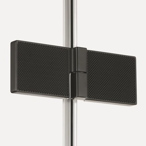 Czarna kabina prysznicowa lewa 120x80 EXK-6874 Avexa Black XR New Trendy