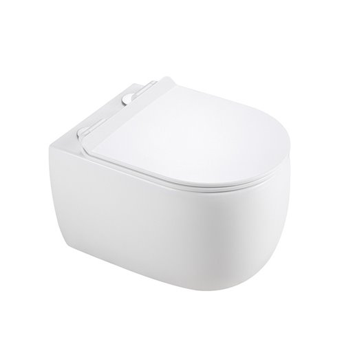 Zestaw podtynkowy stelaż GEBERIT DUOFIX + miska LAKE-WH-TR-01 + przycisk DELTA 01 chrom