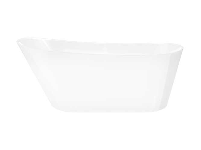 Wanna wolnostojąca Corsan Estella 160 cm korek klik-klak chrom