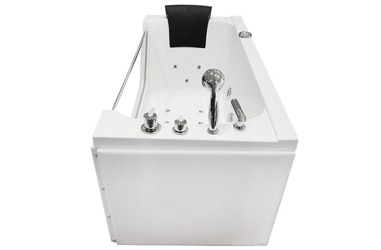 Wanna łazienkowa z hydromasażem Spa prostokątna 170x80 cm MO-0319
