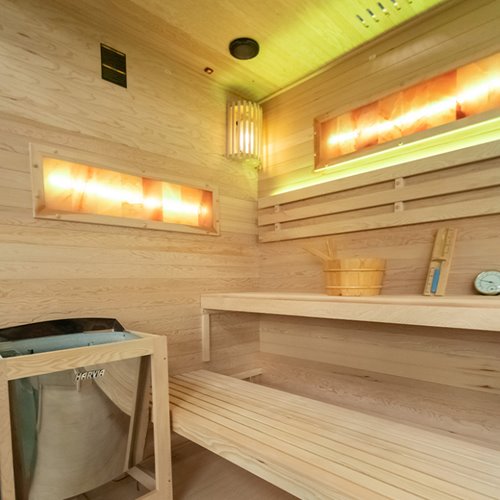 Sauna fińska 5 osobowa wysokotemperaturowa 6W Harvia 180x160 cm Lark5