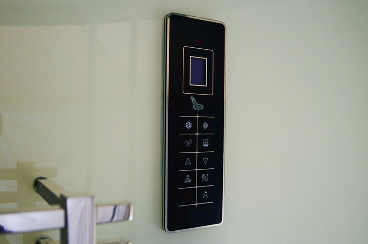 Sauno kabina prysznicowa 180x110 cm MO-1751W LEWA TRIO