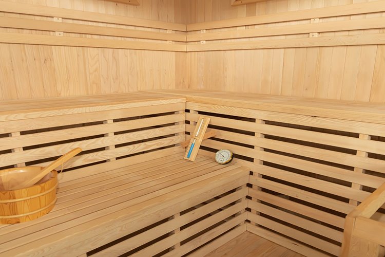 Sauna sucha fińska piec 8 KW Harvia BC80 + kamień solny 200X200X200CM MO-EA5CS Mazur