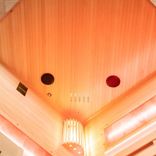 Sauna fińska 4 osobowa wysokotemperaturowa 6KW Harvia 150x150 cm Lark4-WD