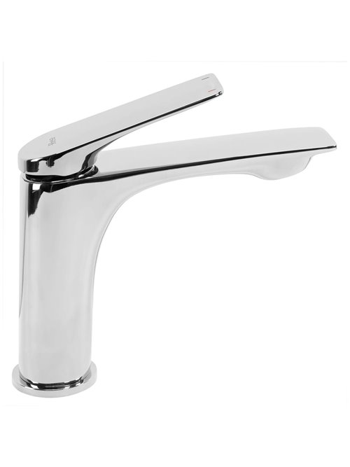 Chromowana bateria umywalkowa niska Avalon Rea