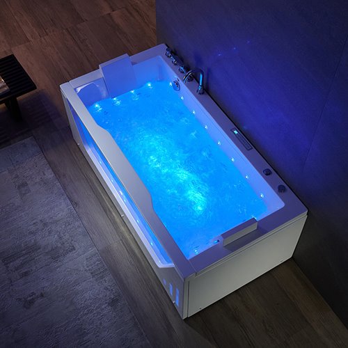Wanna z hydromasażem przyścienna 180x90 cm Saturn 944 Hydrosan