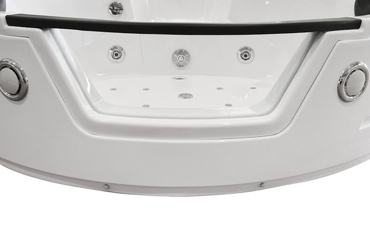 Wanna łazienkowa z hydromasażem Spa narożna 150x150 cm MO-0312