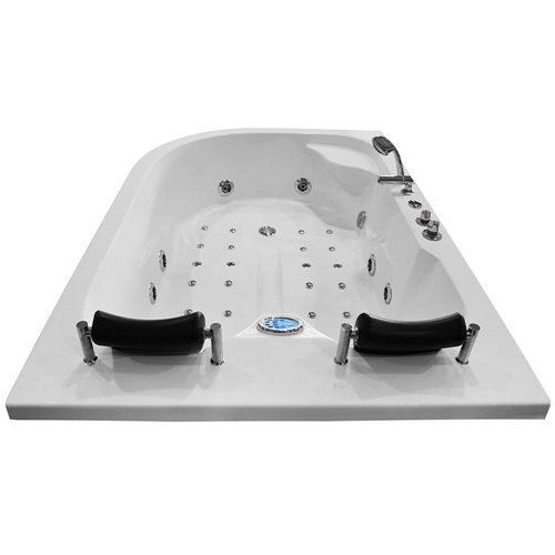 Wanna z hydromasażem dwuosobowa Turbo 180x120 cm MO-1631 Prawa