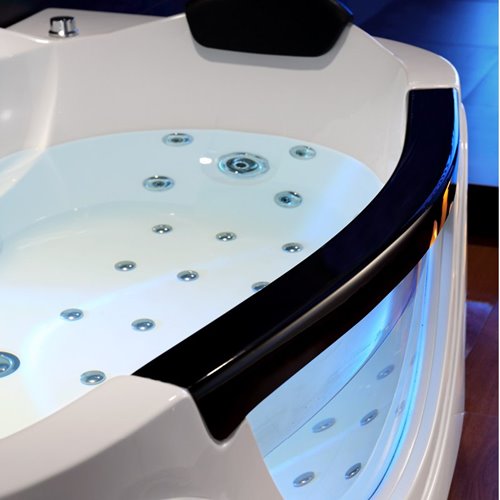 Wanna z hydromasażem przyścienna 160x88 cm Parma 924 Hydrosan