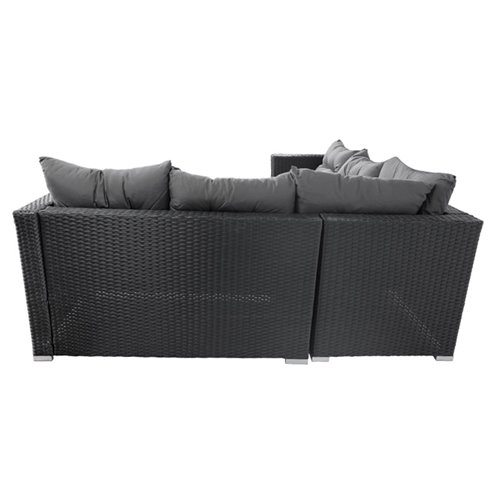 Zestaw mebli ogrodowych z technorattanu narożnik tarasowy Salto