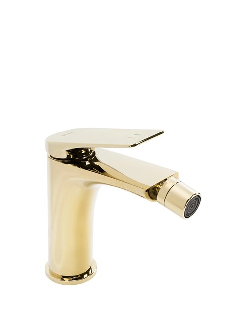 Złota bateria bidetowa Avalon Rea