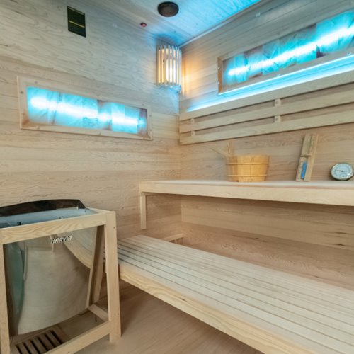 Sauna fińska 4 osobowa wysokotemperaturowa 6KW Harvia 180x160 cm Lark5-WD