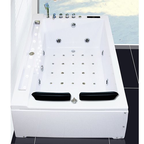 Wanna z hydromasażem i podgrzewaczem wody Fenix 606 180x120 cm L