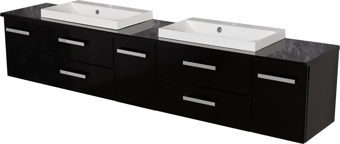 Szafka wisząca z umywalką 210/39/C2 seria Fokus C