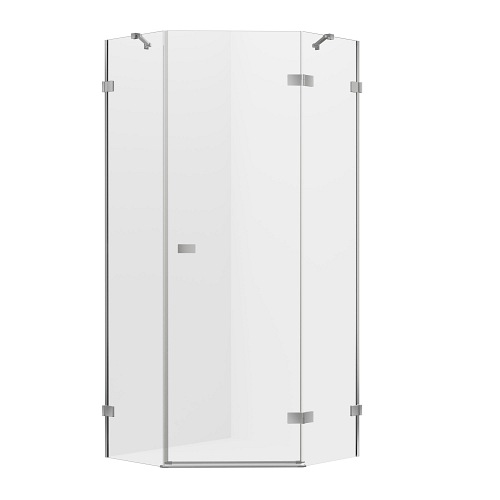 Kabina pięciokątna 80x80 prawa EXK-3885 Avexa New Trendy Chrom