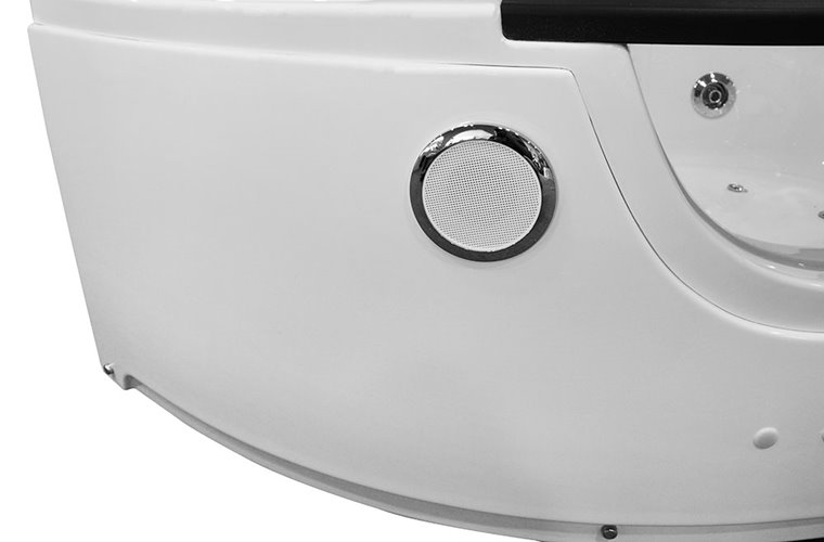 Wanna z hydromasażem narożna 140x140 cm MO-1003