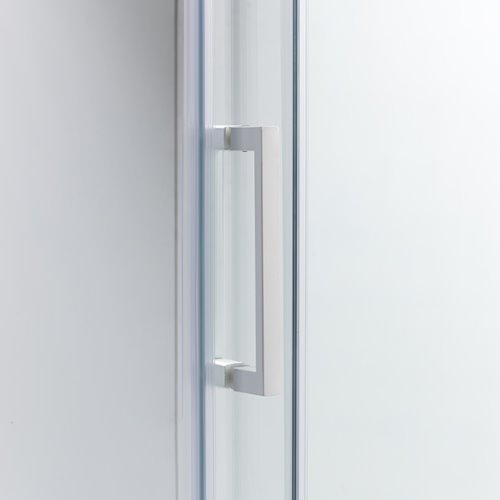 Biała kabina prysznicowa szkło 8 mm prostokątna 120x90 KZ202C