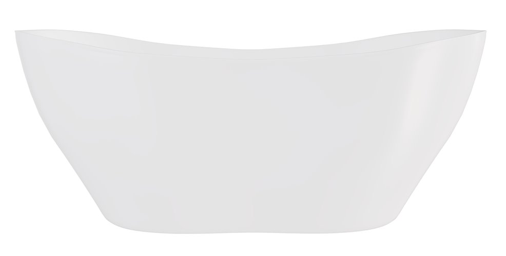 Wanna wolnostojąca 160 cm + klik-klak chrom Viya Besco WMD-160-V