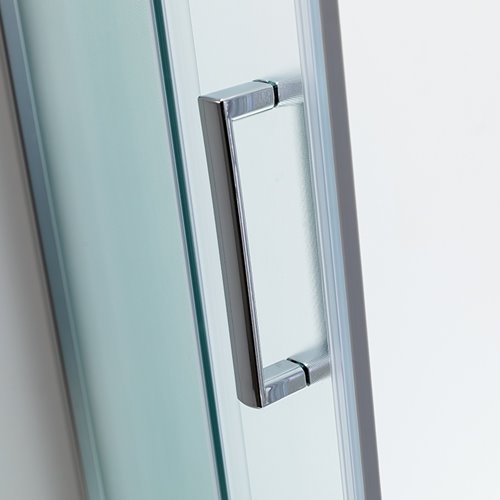 Kabina prysznicowa na głębokim brodziku szkło mrożone 90x90 Maja Hydrosan