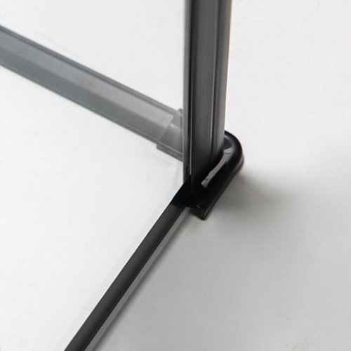 Czarna prostokątna kabina prysznicowa 120x80 drzwi uchylne BS02C